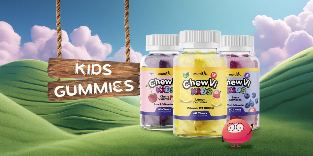 Iron & Vitamin C Gummies - Cherry Flavour (For Kids)