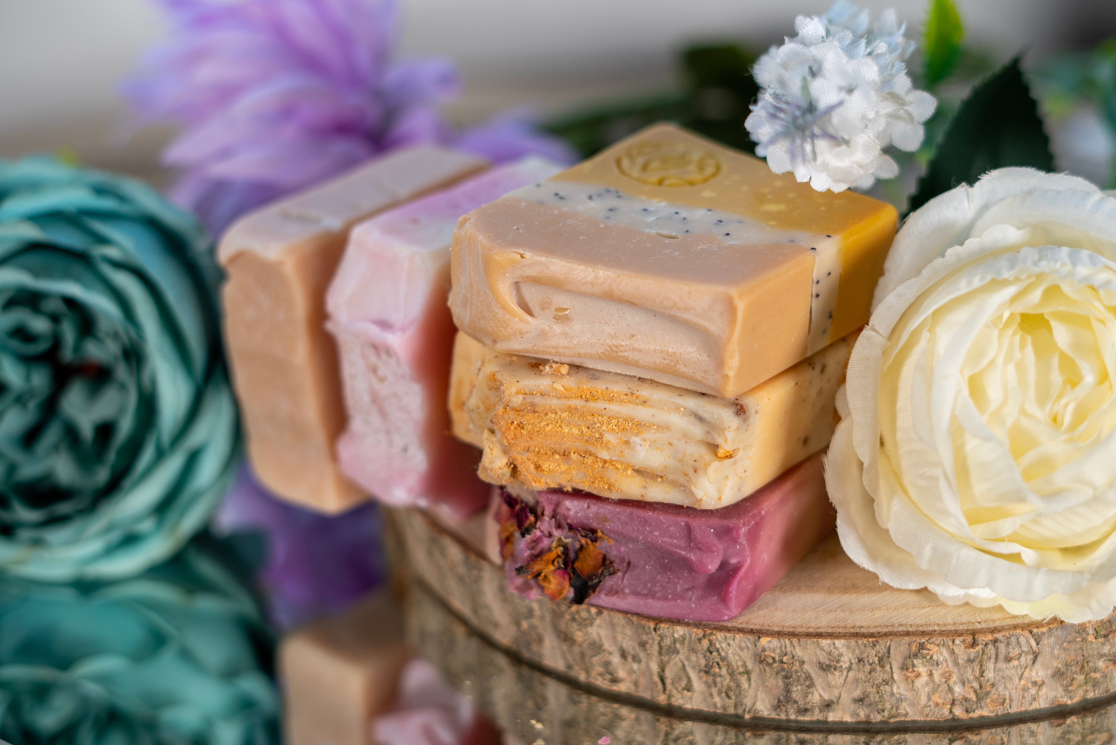 Plum, Rose & Patchouli - Rose Clay Soap