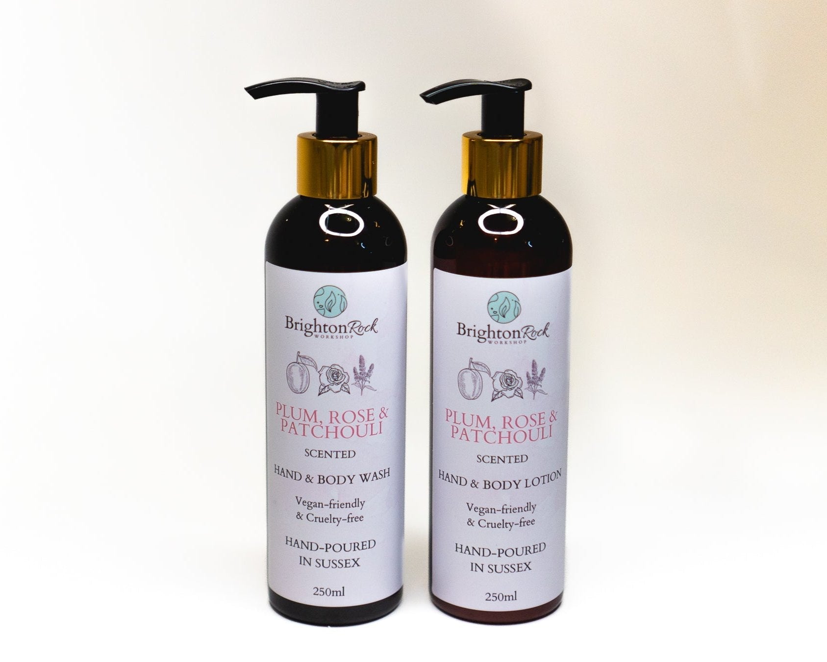 Liquid Hand & Body Lotion - Plum, Rose & Patchouli